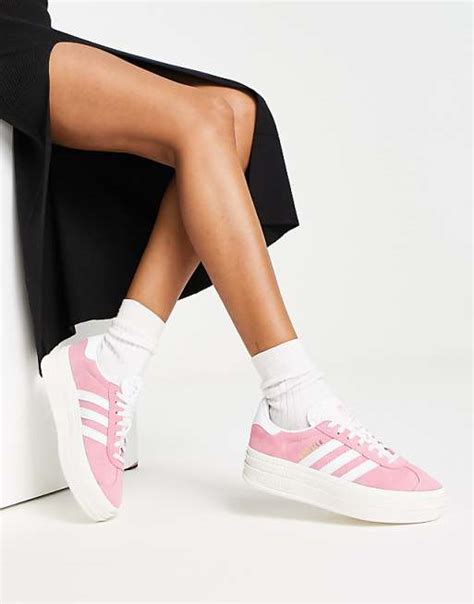 adidas Originals Gazelle Bold sneakers in light pink 